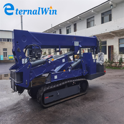 Bengkel Derek Listrik Lipat Mini Konstruksi Spider Crawler Spider Lifting Crane