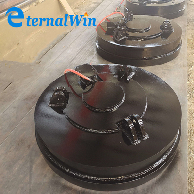 Magnet Permanen Pengangkat Magnet Scrap Berat Untuk Ekskavator Derek