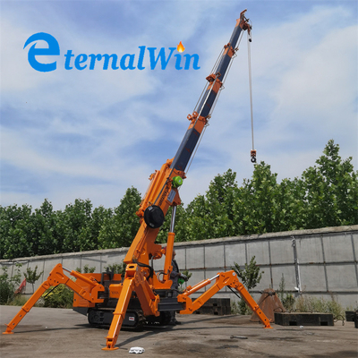 EW8.0 Spider Crawler Crane Solusi Anda untuk Cepat Mudah dan Aman Angkat