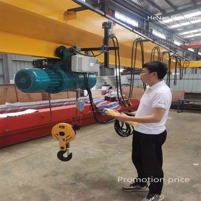 Suspensi jembatan gantung overhead crane 5ton populer di Eropa