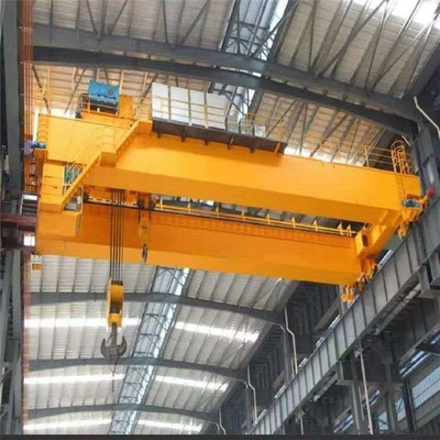 50 Ton EOT Overhead Crane Electric Double Girder Untuk Gudang