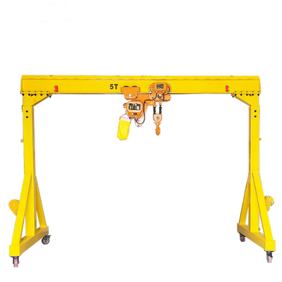 Kabin Gantry Crane Listrik Rentang 7,5-30m / Remote Control Suspensi