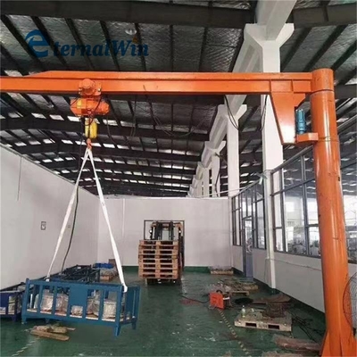 Kinerja tinggi 90 derajat 180 derajat 360 derajat lantai dipasang Jib Crane Fixed Jib Crane