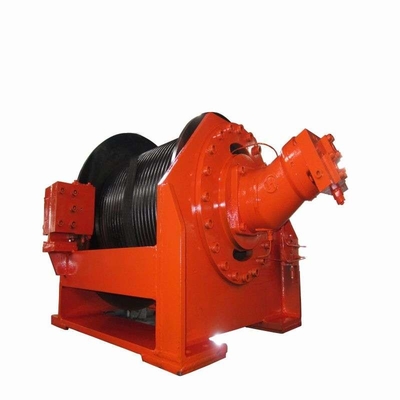 Winch Hidraulik Laut 10ton Drum Tunggal Atau Ganda Untuk Kapal Pemancingan Kapal