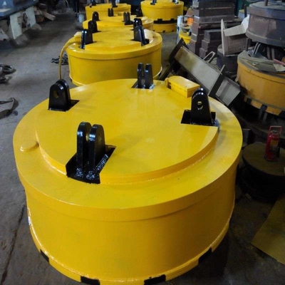 Scrap Metal Lifting Electromagnet 3.5-34.1kw Eot Crane Magnet Untuk Pabrik Baja