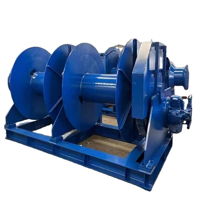Wire Rope Marine Electric Winch 200m Untuk Kapal Kapasitas 30 Ton