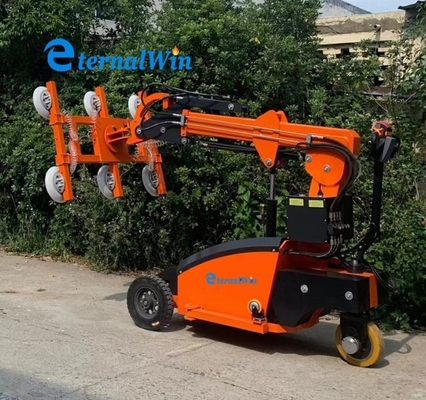 Mesin Robot Vacuum Lifter 200kg hingga 800kg Lifter Kaca untuk memasang kaca