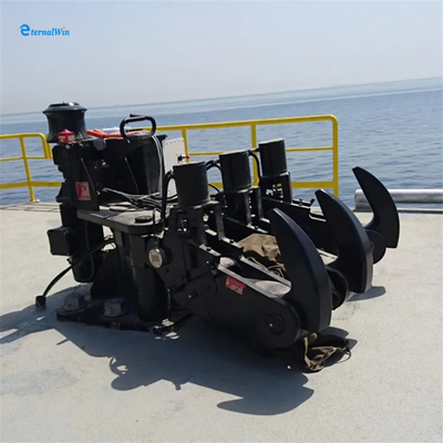 Memborehkan 400 Ton Cepat Pelepasan Mooring Hook Dengan Spring Loaded Locking Pin