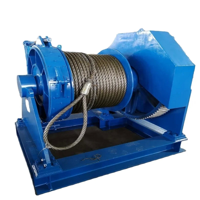 8mm sampai 60mm Wire Rope Diameter Electric Marine Winch Operasi Kecepatan Tinggi