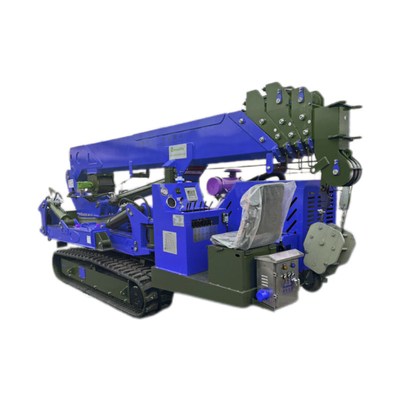 Telescopic Boom Hydraulic Spider Crawler Crane Untuk Ruang Sempit