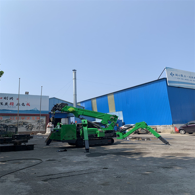 Mini Crane Spider Listrik dan Diesel dengan Telescopic Boom