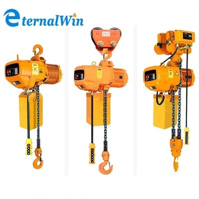OEM Electric Chain Hoist Remote control Workshop Penggunaan untuk I-Beam dan Jib Crane