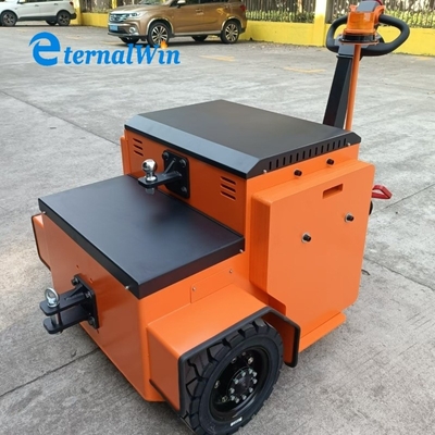20 Ton Hand-pull Electric Tractor Electric Battery Hand Truck Mini Tow Electric Walkie Tractor