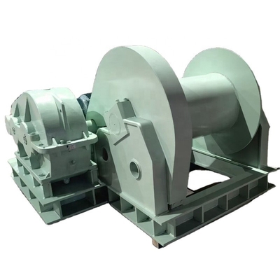 Kapasitas yang disesuaikan Hydraulic Powered Marine Hydraulic Winch Untuk Industri Baja Logam