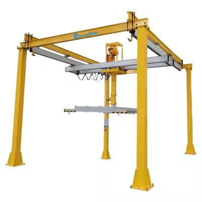 Kecepatan yang disesuaikan KBK Mesin Crane Overhead Pendent Control / Remote Control Dengan Kekuatan Baja