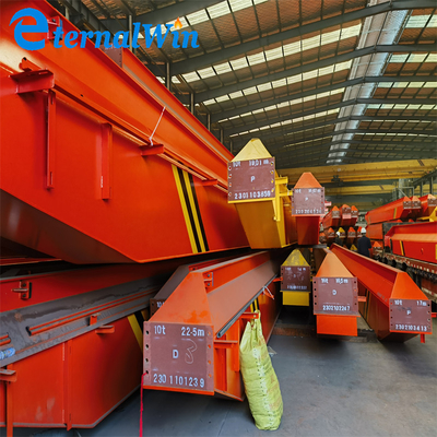 Kapasitas Pemuatan Disesuaikan Crane Overhead Single Beam Dengan Kontrol Pendent Dengan CE