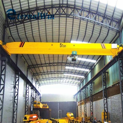 Kontrol jarak jauh 5 ton 10 ton 12 ton single beam overhead crane