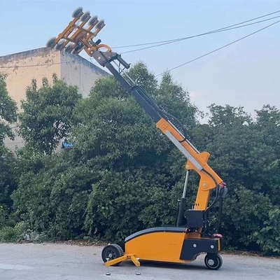 Peralatan Pengangkat Vakum Kaca Robot Pengangkat Kaca Seluler 300kg 400kg 500kg 600kg