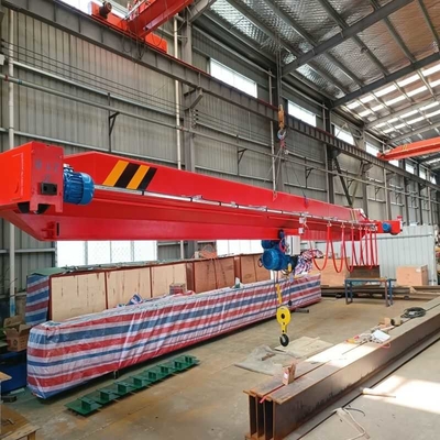 5 Ton 10 Ton Single Girder Overhead Crane Electric Mobile Crane Untuk Pabrik