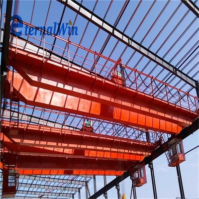 25 Ton 30 Ton ponsel listrik Double Girder Overhead Crane Untuk Barang Berat