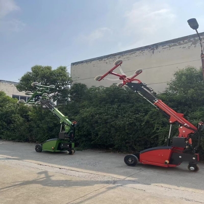 Robot Pengangkat Vakum Kaca Seluler Elektrik Otomatis 3,5 Meter dengan Cangkir Isap