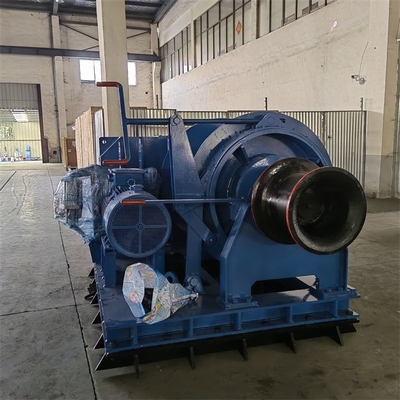 Fishing Boat Anchor Mooring Winch 10ton 15ton Electric Mooring Winch Untuk Galangan Kapal