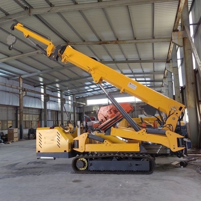 Mesin Diesel 8 Ton 5 Ton Spider Crane 17,8m Mobile Tracked Spider Crane