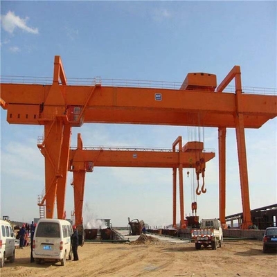 20-50 Ton Heavy Duty Mobile Double Girder Gantry Crane Dengan Remote Control