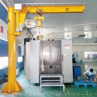 Peralatan Pengangkat Jib Kapasitas 2ton Cantilever Crane OEM ODM