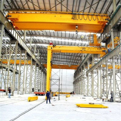 Suspensi berkualitas tinggi 10ton 16ton 20ton 32ton Double Girder Overhead Eot Crane Traveling Crane Dengan harga murah
