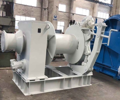 100KN 150KN 200KN Winch Kapal Hidraulik Listrik Winch Mooring Laut
