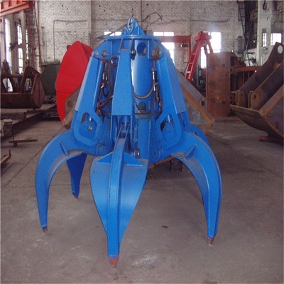 Ember Ambil Listrik Hidraulik Scrap Besi 2T-20T Untuk Derek Overhead