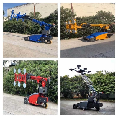 Robot Pengangkat Kaca Vakum Kapasitas 800kg Tinggi Angkat 5m Untuk Dinding Tirai