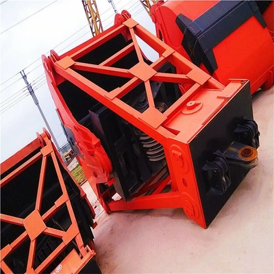 Remote Control Crane Ambil Empat Tali Hidrolik Clamshell Grabs Untuk Kargo Massal