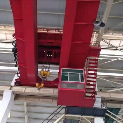 Derek Jembatan Overhead Girder Ganda 80T 100T Overhead Traveling Crane Untuk Gudang