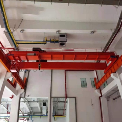 Derek Overhead Elektromagnetik Bepergian Eropa Derek Jembatan Balok Ganda 32T 50T