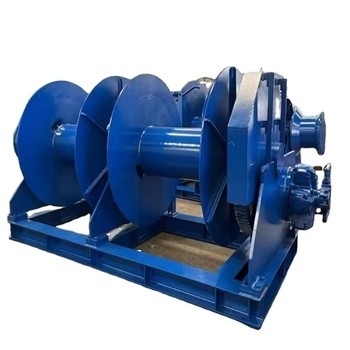 Winch Hidraulik Laut Jangkar Baja Tahan Karat 8T 50T Winch Tambatan Kapal