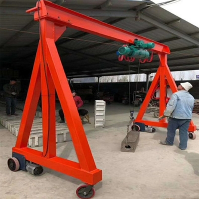 Gudang Hidrolik Ringan Portabel Gantry Crane 500kg Aluminium Gantry Lifting Equipment