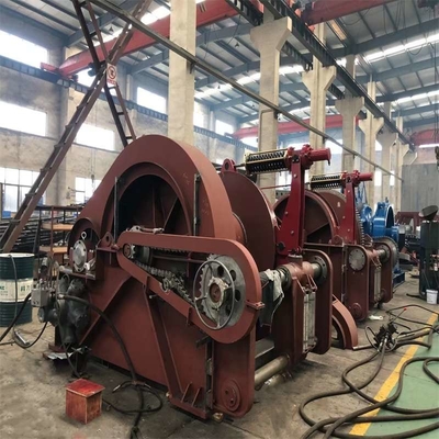Sertifikat BV Kapal Mooring Winch Mooring Hydraulic Winch Untuk Perahu