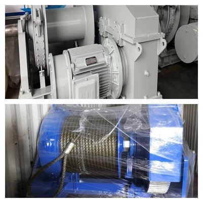 Winch Listrik Laut 30 Ton Dengan Sertifikat BV Anchor Handling Towing Winch