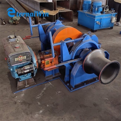Single Gypsy Chain Anchor Windlass Winch 18mm 20mm 28mm Motor Diesel Didorong