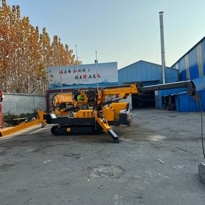 Sertifikasi CE Keran Laba-laba Kontrol Jauh Listrik Dengan Fly Jib Untuk Lokakarya 3T 10T