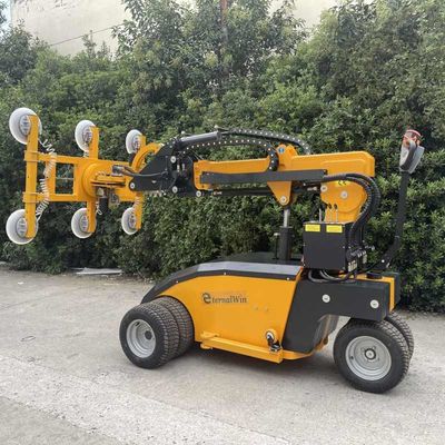 500kg 800kg Baterai Elektro Berputar Sikat Robot Kaca Vacuum Lifter