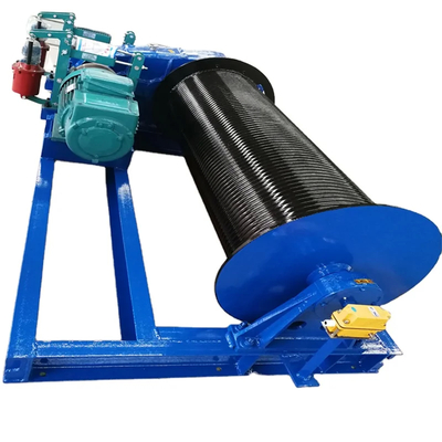 Winch Speed Marine Hydraulic Winch dengan 1 dan untuk kapasitas tali yang disesuaikan