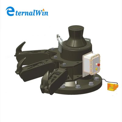 100mm Hook Membuka Cepat Unhooking Mooring Hook Untuk Lemes Aman Mooring Operasi