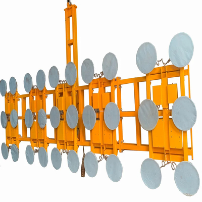 360 derajat Rotasi Vacuum Glass Mover Dengan 800Kg Max Load 1400*650*1400mm Dimensi