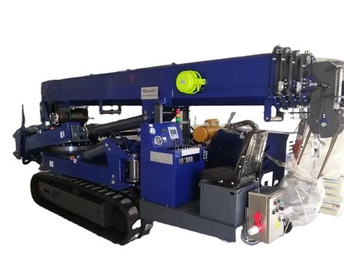 Telescopic High Performance Spider Crawler Crane Dengan Daya Listrik Dan Diesel