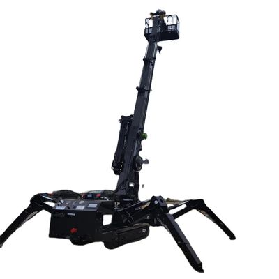 Kapasitas Angkat 3 Ton Spider Crawler Crane In Green Untuk Angkat Berat Dengan Kualitas Tinggi