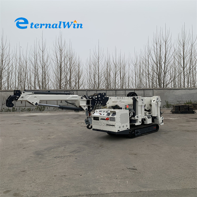 Telescopic Boom 3 Ton Spider Crane Untuk Kapasitas Angkat 12 Ton