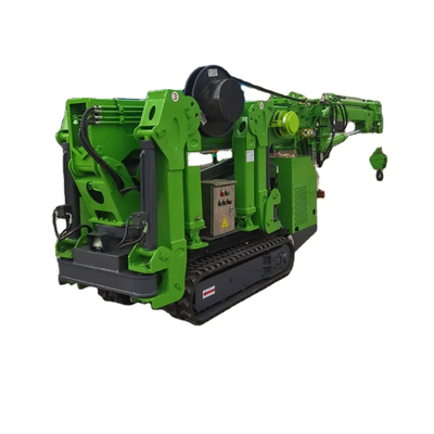 Telescopic Mini Spider Crane 12Ton Kapasitas Angkat Baja Listrik Dan Tenaga Diesel